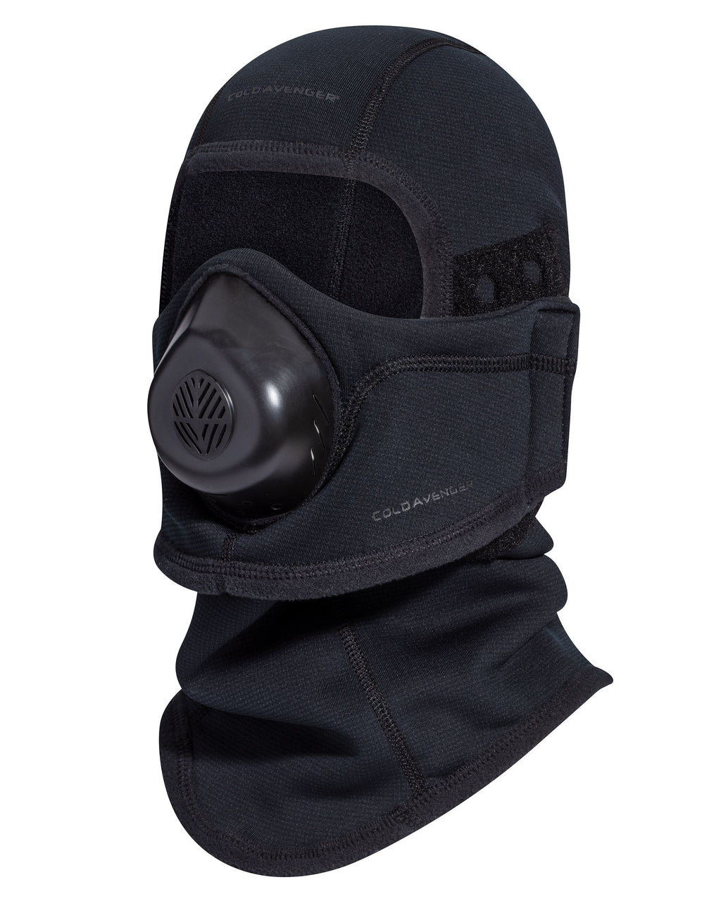 Detachable multi-functional protective hood. The picture was drawn by